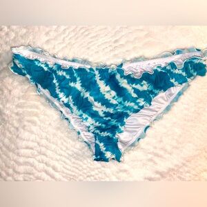 Ruffle Wavy Bikini Bottoms